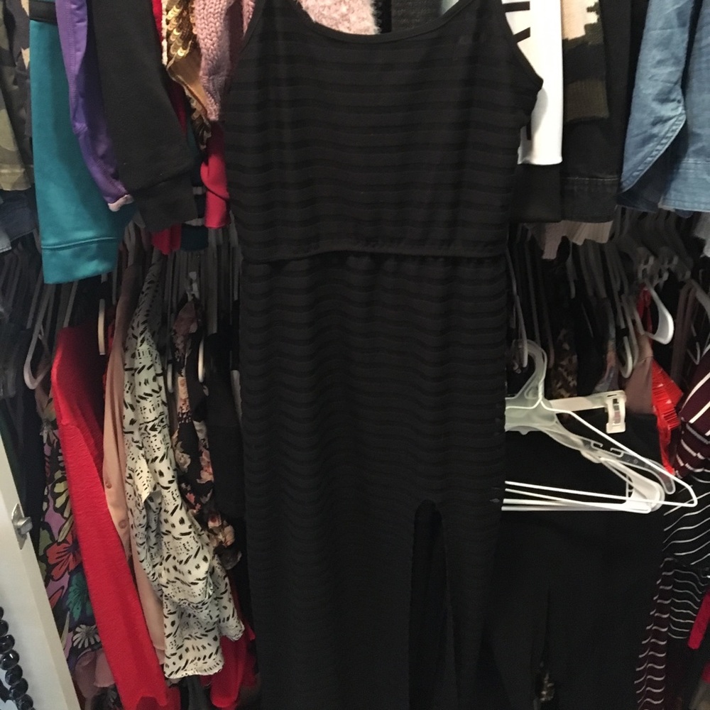 BNWT Black boutique maxi dress.